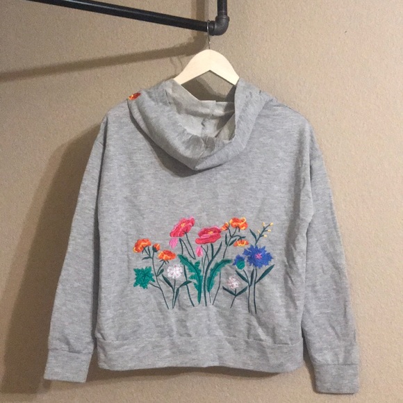 NWT Almost Famous hoodie sweater pull over top - Picture 4 of 5